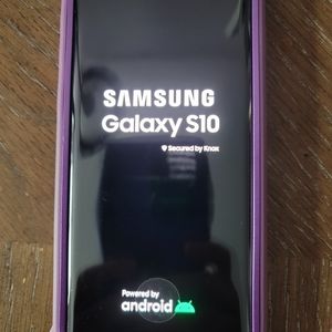 S 10 Galaxy Phone and case